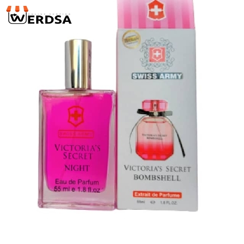 عطر جیبی زنانه سوئیس آرمی مدل VICTORIA SECRET Bombshell حجم 55 میلی لیتر