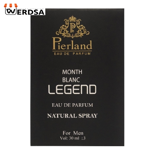 عطر جیبی مردانه پیرلند مدل Mont Blanc Legend B حجم 28 میلی لیتر