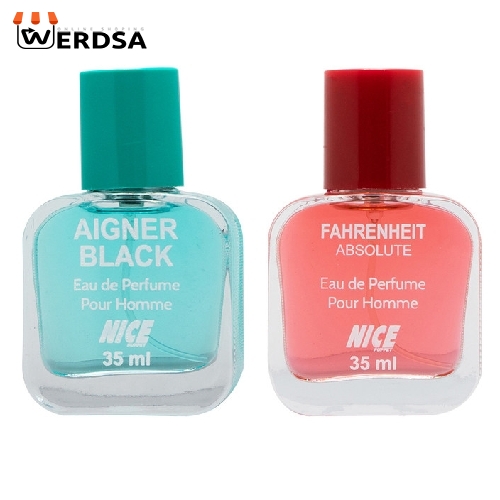 عطر جیبی نایس پاپت مدل Fahrenheit حجم 35 میلی لیتر به همراه عطر جیبی مردانه نایس پاپت مدل Aigner Black حجم 35 میلی لیتر