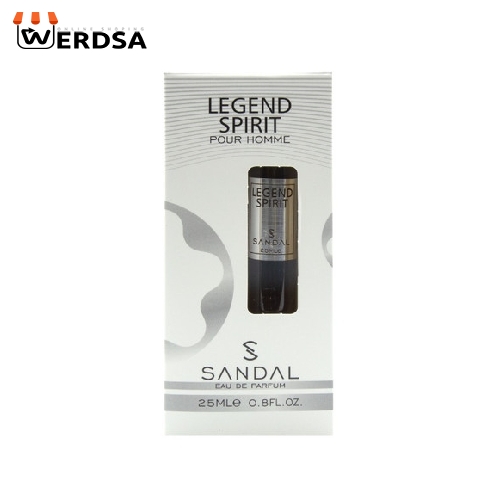 عطر جیبی مردانه صندل مدل LEGEND SPIRIT حجم 25 میلی لیتر