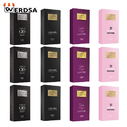 عطر جیبی زنانه فیستا مدل Alpha حجم 15 میلی لیتر مجموعه 12 عددی