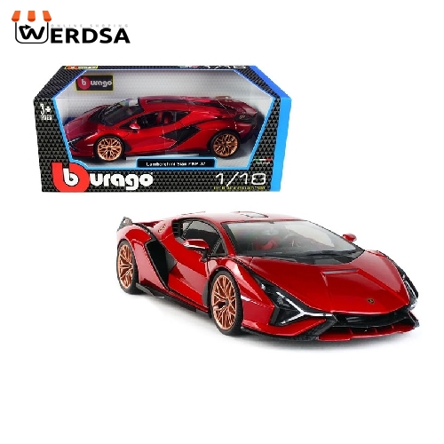 ماکت ماشین بوراگو مدل LAMBORGHINI SIAN 37 2021