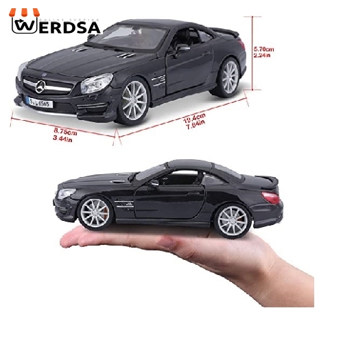 ماکت ماشین بوراگو مدل MERCEDES BENZ SL 65 AMG HARDTOP
