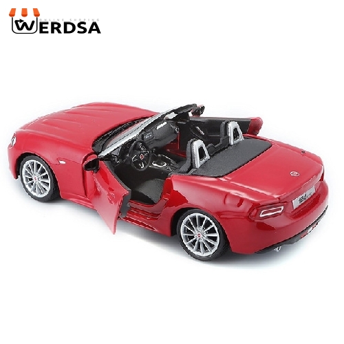 ماکت ماشین بوراگو مدل FIAT 124 SPIDER