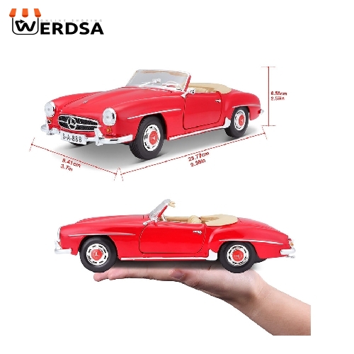 ماکت ماشین مایستو مدل Mercedes Benz 1955 190SL Special Edition 1:18