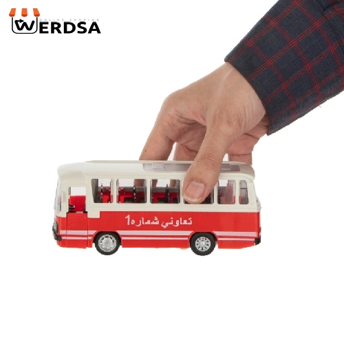 ماکت ماشین مدل اتوبوس همسفر