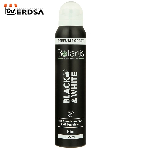 اسپری بدن مردانه  مدل Black & White حجم 175 میلی لیتر