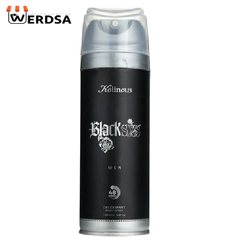 اسپری خوشبو کننده بدن مردانه کلس مدل Black xs حجم 150 میلی لیتر
