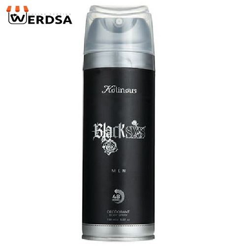 اسپری خوشبو کننده بدن مردانه کلس مدل Black xs حجم 150 میلی لیتر