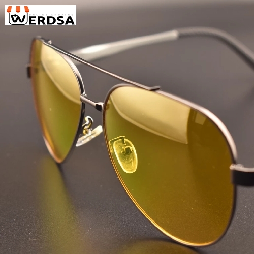 عینک شب مردانه مدل P201977 Polarized Night Vision