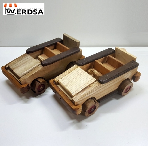 اسباب بازی چوبی طرح ماشین کلاسیک مدل AS 151