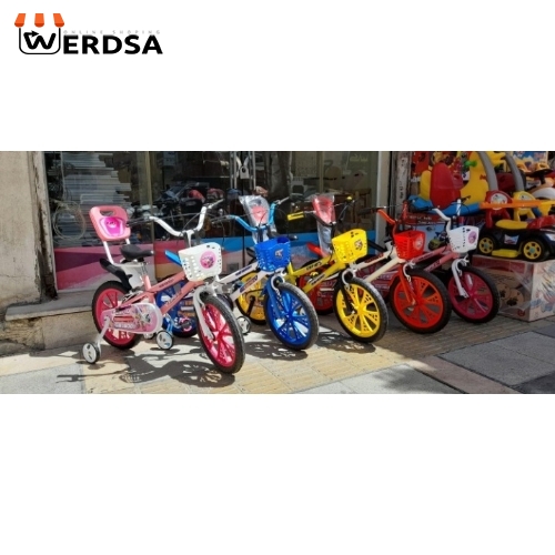 دوچرخه ۱۶ اسپیو به همراه تکیه گاه