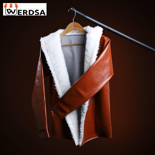شنل چرم مردانه Brown مدل 2756