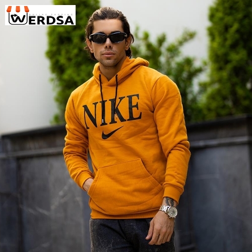 هودی مردانه Orange-Nike مدل 2661