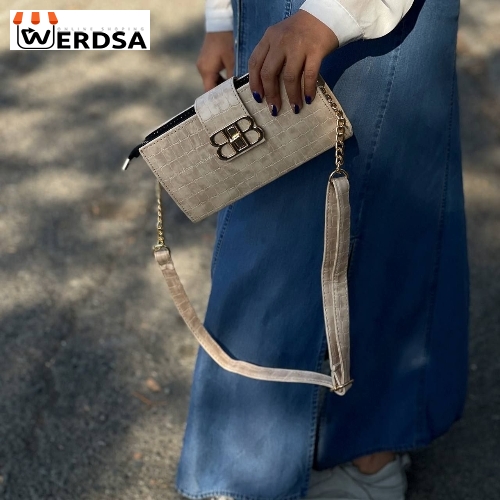 کیف دستی زنانه پاسپورتی سنگی کد 4314