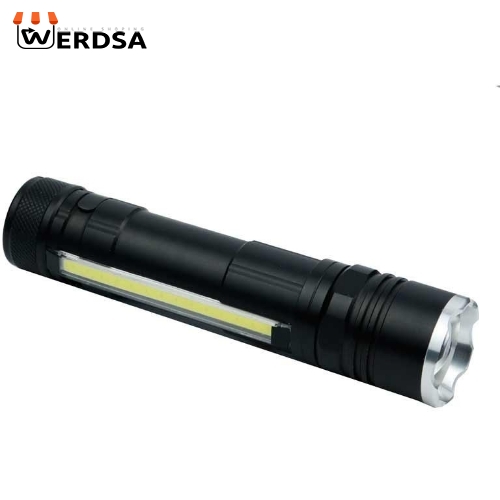 چراغ قوه پلیسی شارژی T6-26 COB 515 کد 1545