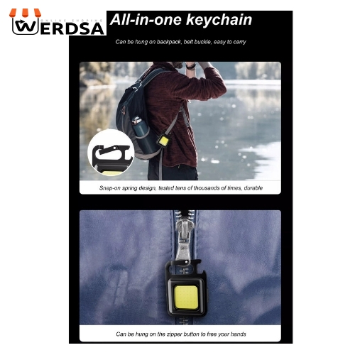 چراغ قوه مدل LED KEYCHAIN MAGNET