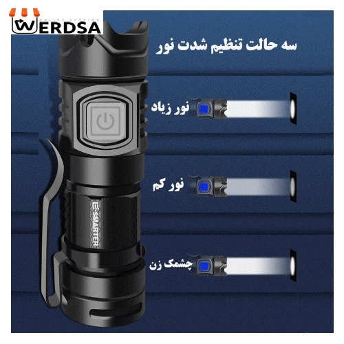 چراغ قوه دستی ای اسمارتر مدل W302