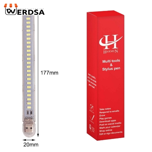 چراغ قوه هارمن مدل HR-USB24LED