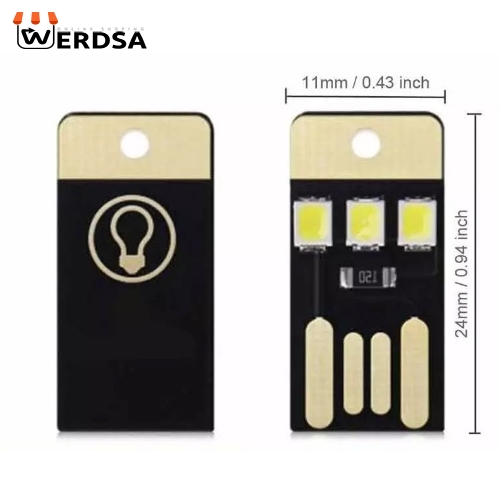 چراغ قوه هارمن مدل USB SMALL 3 LED