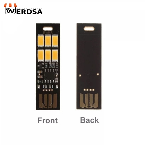 چراغ قوه هارمن مدل USB 6 LED
