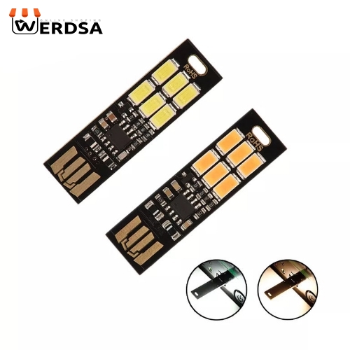 چراغ قوه هارمن مدل USB 6 LED
