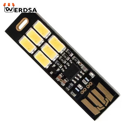چراغ قوه هارمن مدل USB 6 LED