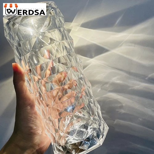 چراغ رقص نور کریستالی رومیزی