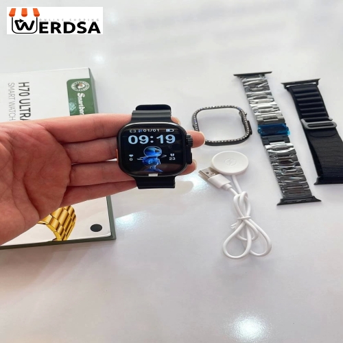ساعت هوشمند H70 Ultra2 بند فلزی