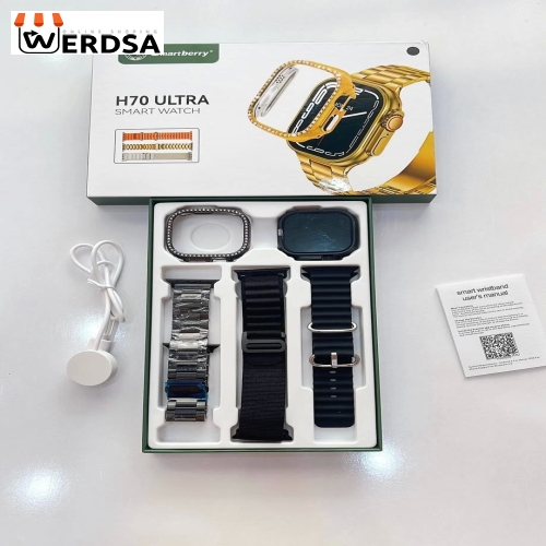 ساعت هوشمند H70 Ultra2 بند فلزی
