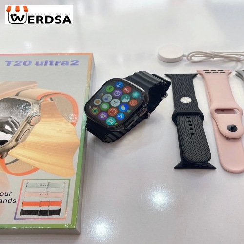 خرید  ساعت هوشمند T20 ULTRA2 پک اصلی 4 بند
