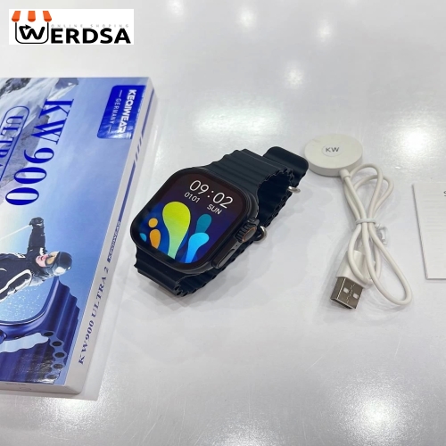 ساعت هوشمند KW900 ultra2 برند KEQIWEAR