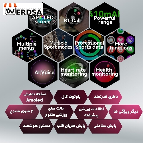 ساعت هوشمند هیوامی مدل Deft