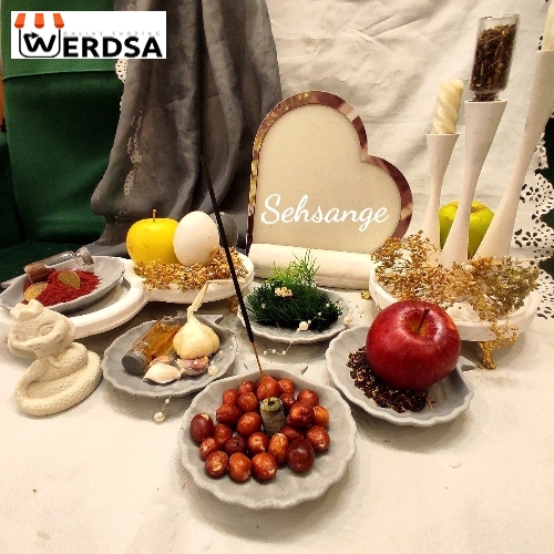 هفت سین مدل آنا دست ساز سنگ مصنوعی