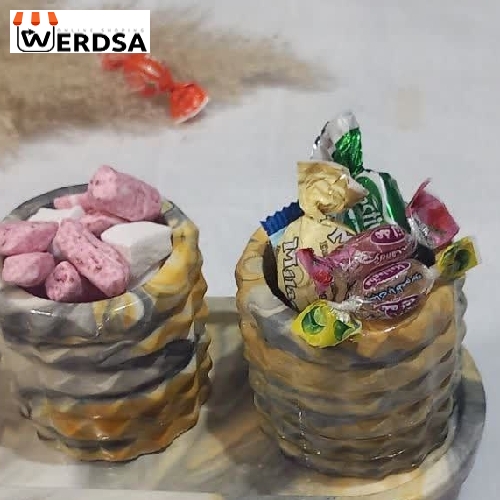 ست چند تیکه گلدان و لوازم