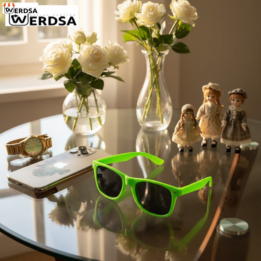 عینک آفتابی فریم سبز اسپای مدل 1013