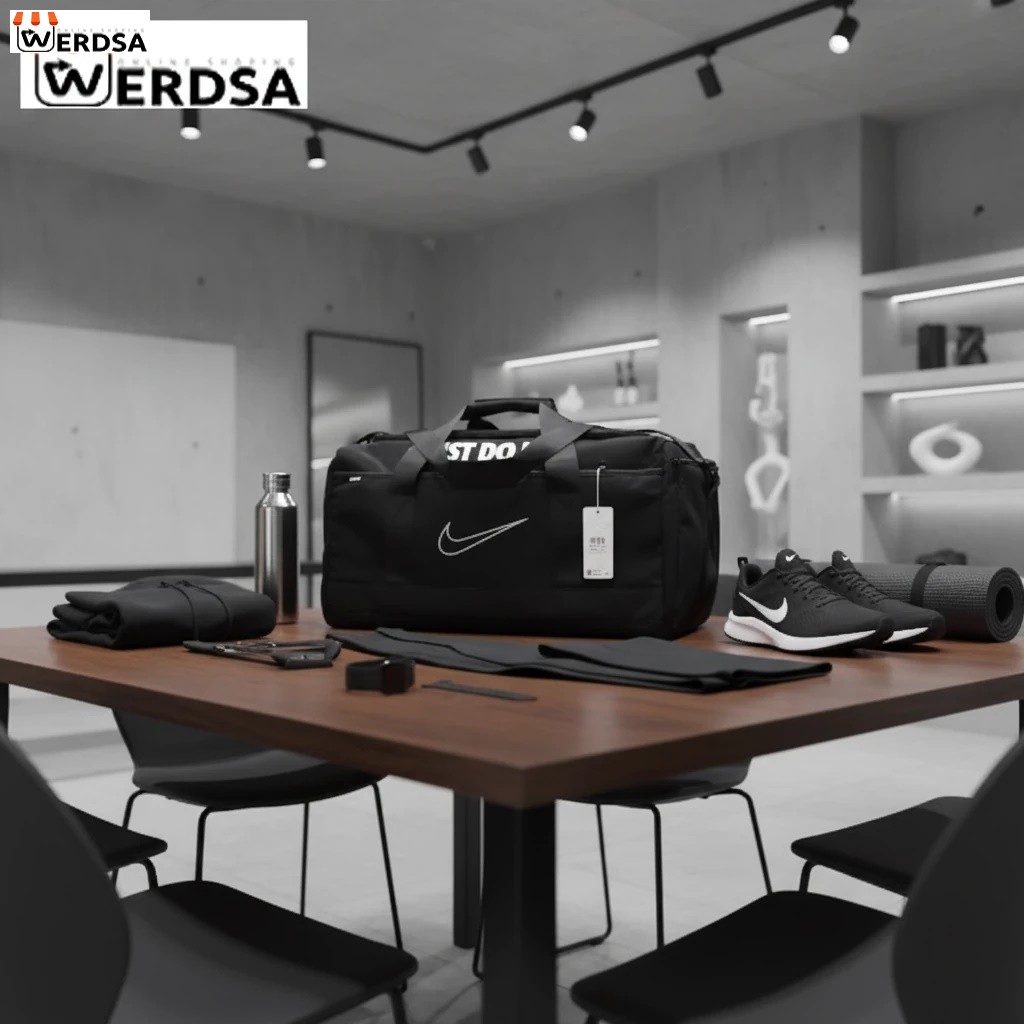 خرید ساک ورزشی مشکی نایک