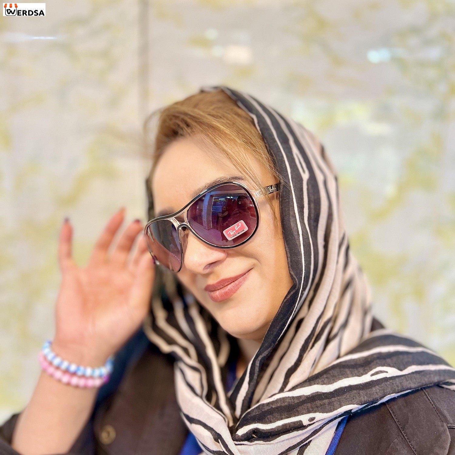 عینک افتابی ترند زنانه ری بن مدل کد 1474