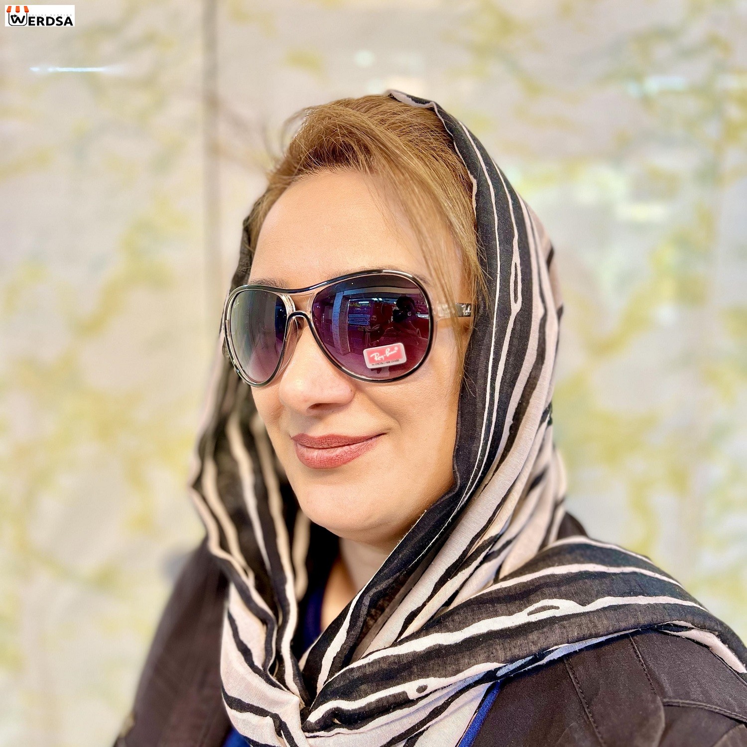 عینک افتابی ترند زنانه ری بن مدل کد 1474