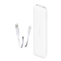 شارژر همراه شیائومی مدل Redmi ظرفیت 20000 میلی آمپرساعت به همراه کابل تبدیل microUSB