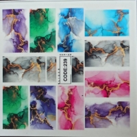 لنز ناخن مدل CODE239